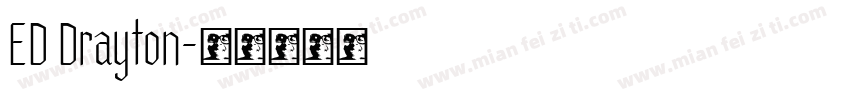 ED Drayton字体转换